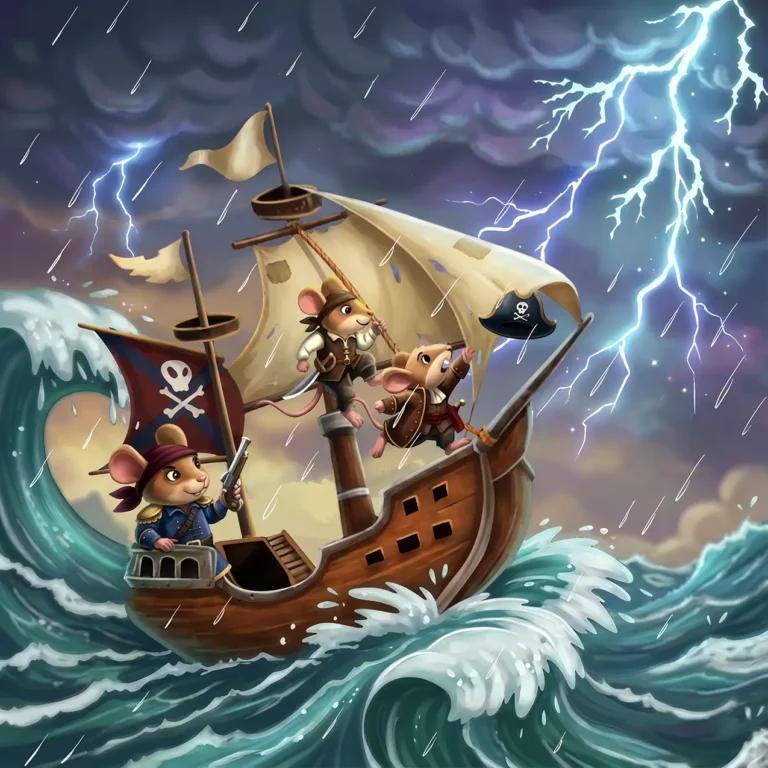 An example of Highly detailed children's illustration